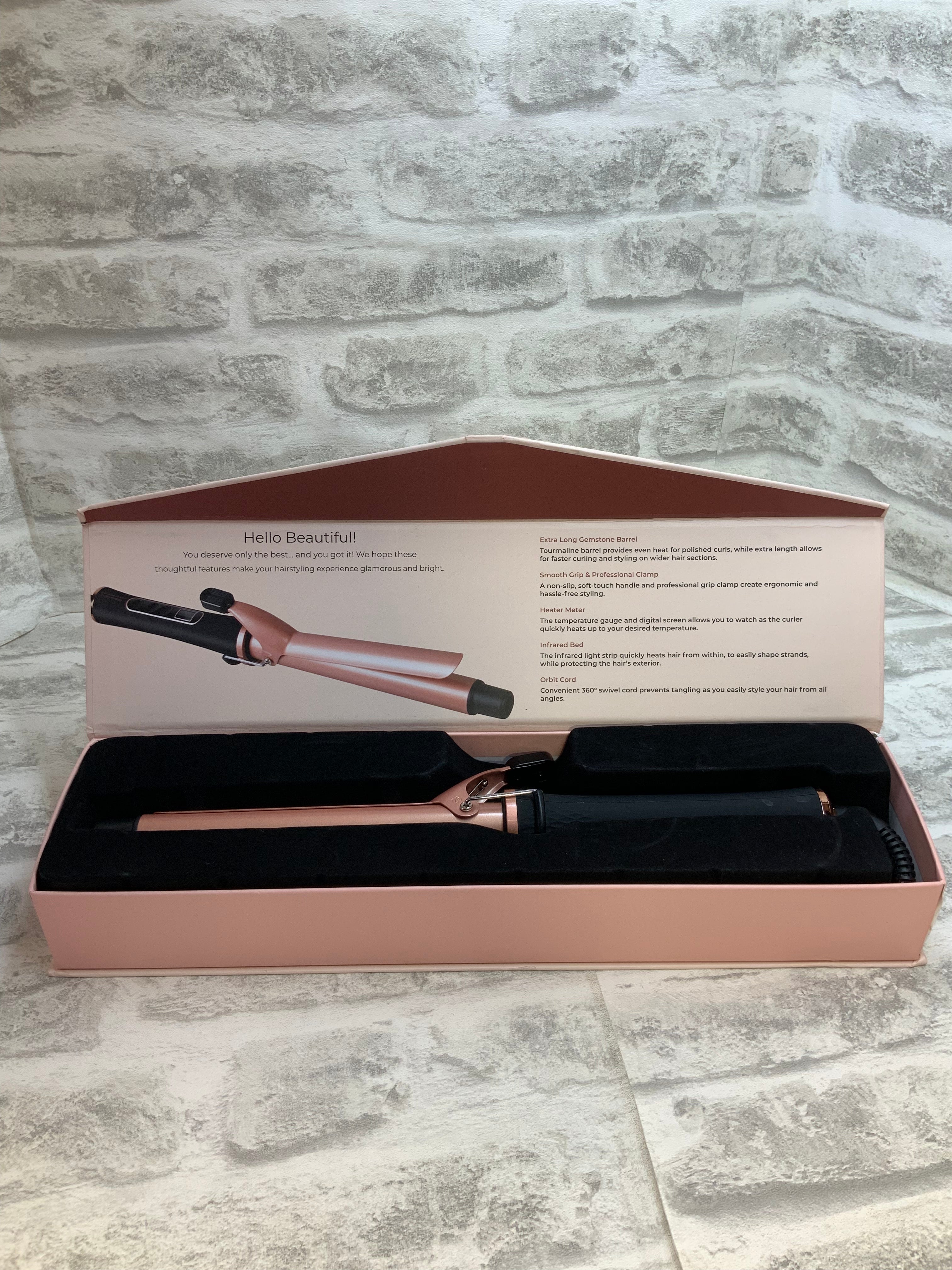 SRI Infrarose Infrared Curling Iron, Reduced Damage & Frizz (7546467090670)